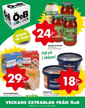 ÖoB reklamblad - 2/1 2023 - 8/1 2023.
