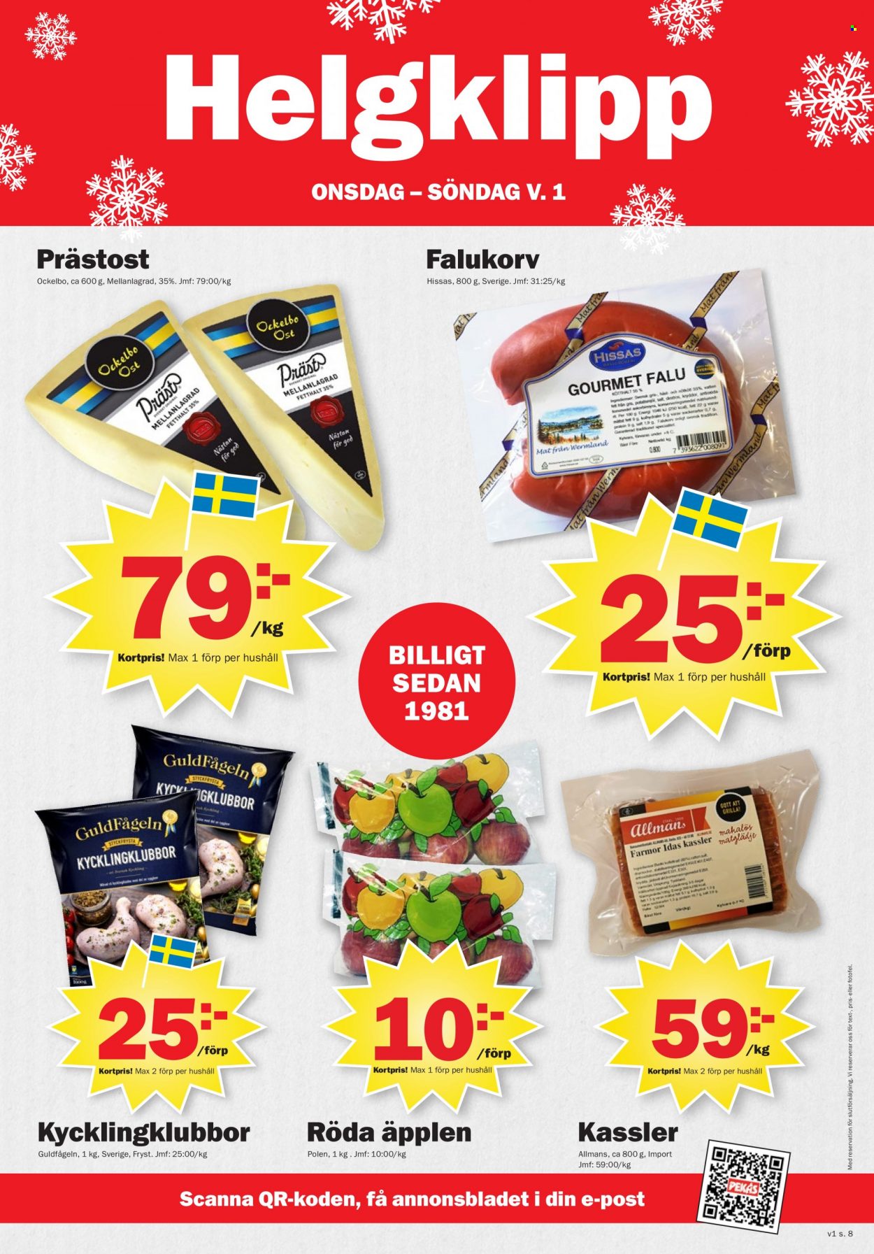 Pekås reklamblad - 2/1 2023 - 8/1 2023. Sida 8