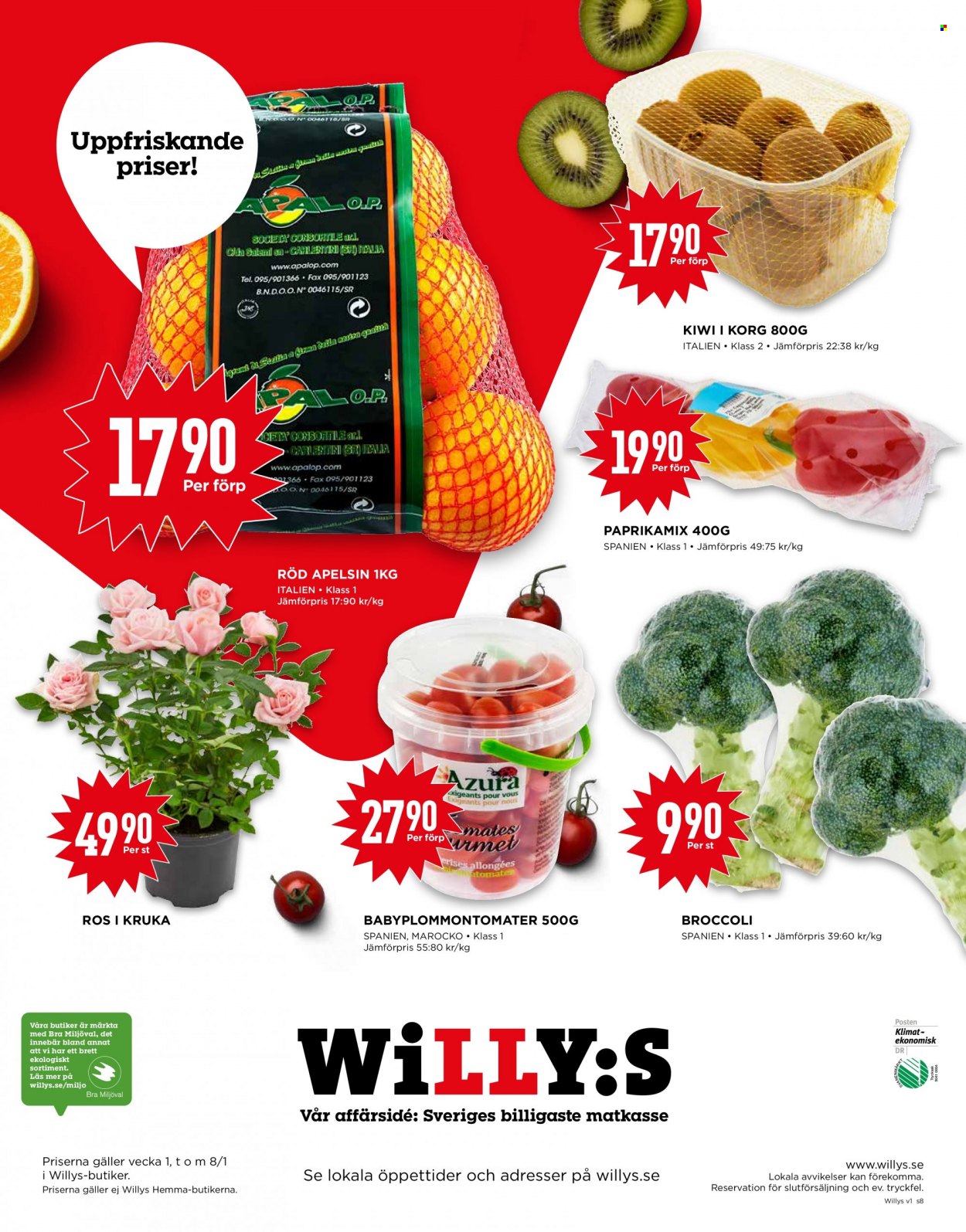 Willys reklamblad - 2/1 2023 - 8/1 2023. Sida 8