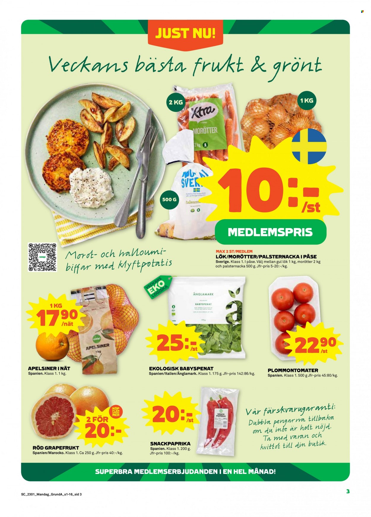 Stora Coop reklamblad - 2/1 2023 - 8/1 2023. Sida 3