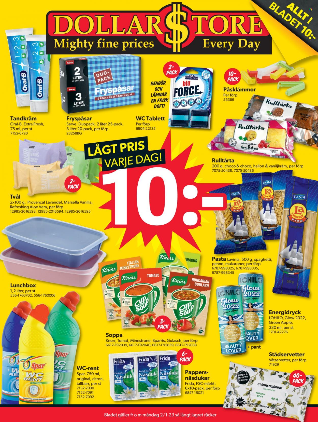 DollarStore reklamblad. Sida 1