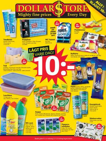 DollarStore reklamblad.