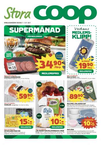 Stora Coop reklamblad - 2/1 2023 - 8/1 2023.