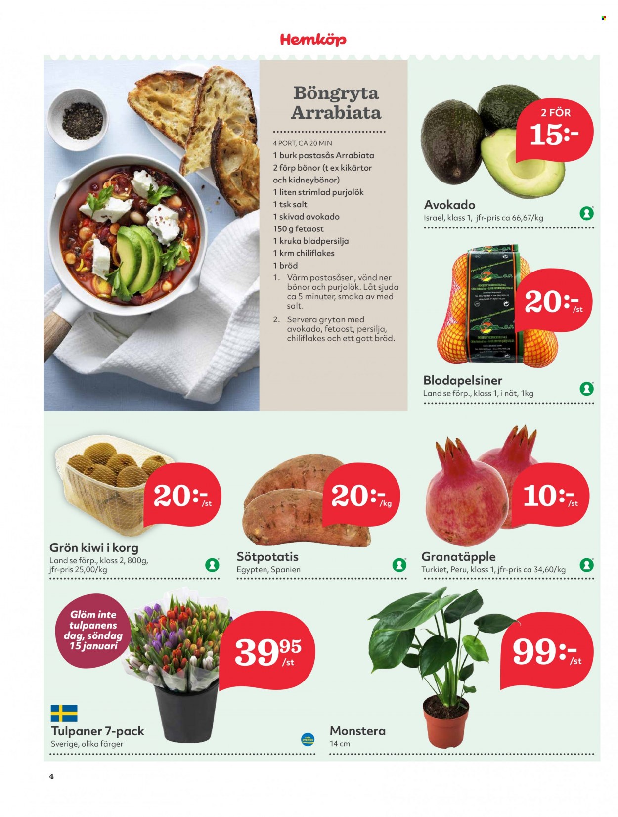 Hemköp reklamblad - 9/1 2023 - 15/1 2023. Sida 4