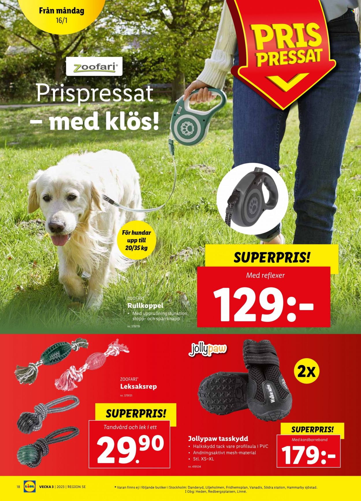 Lidl reklamblad - 16/1 2023 - 22/1 2023. Sida 18