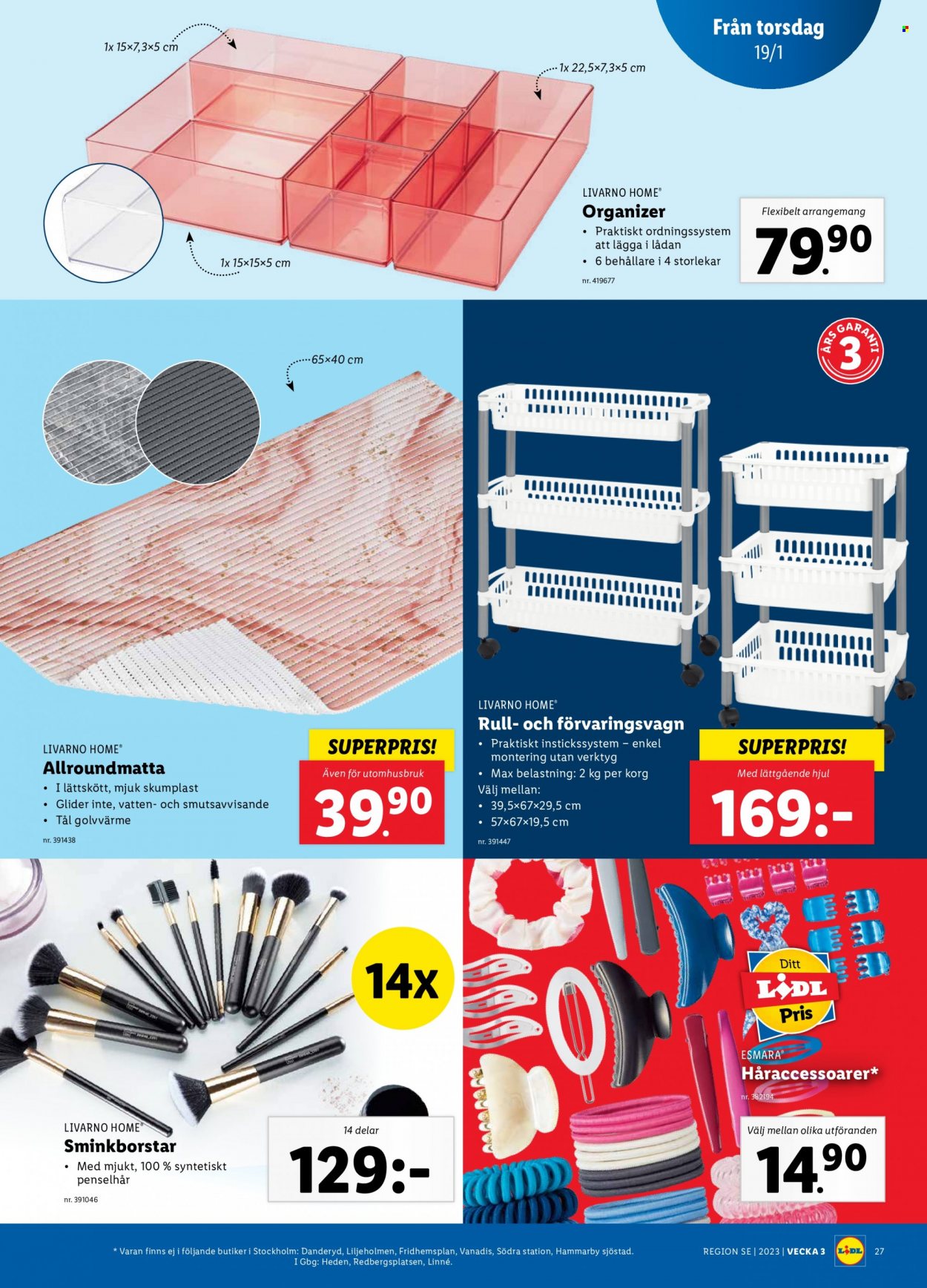 Lidl reklamblad - 16/1 2023 - 22/1 2023. Sida 27