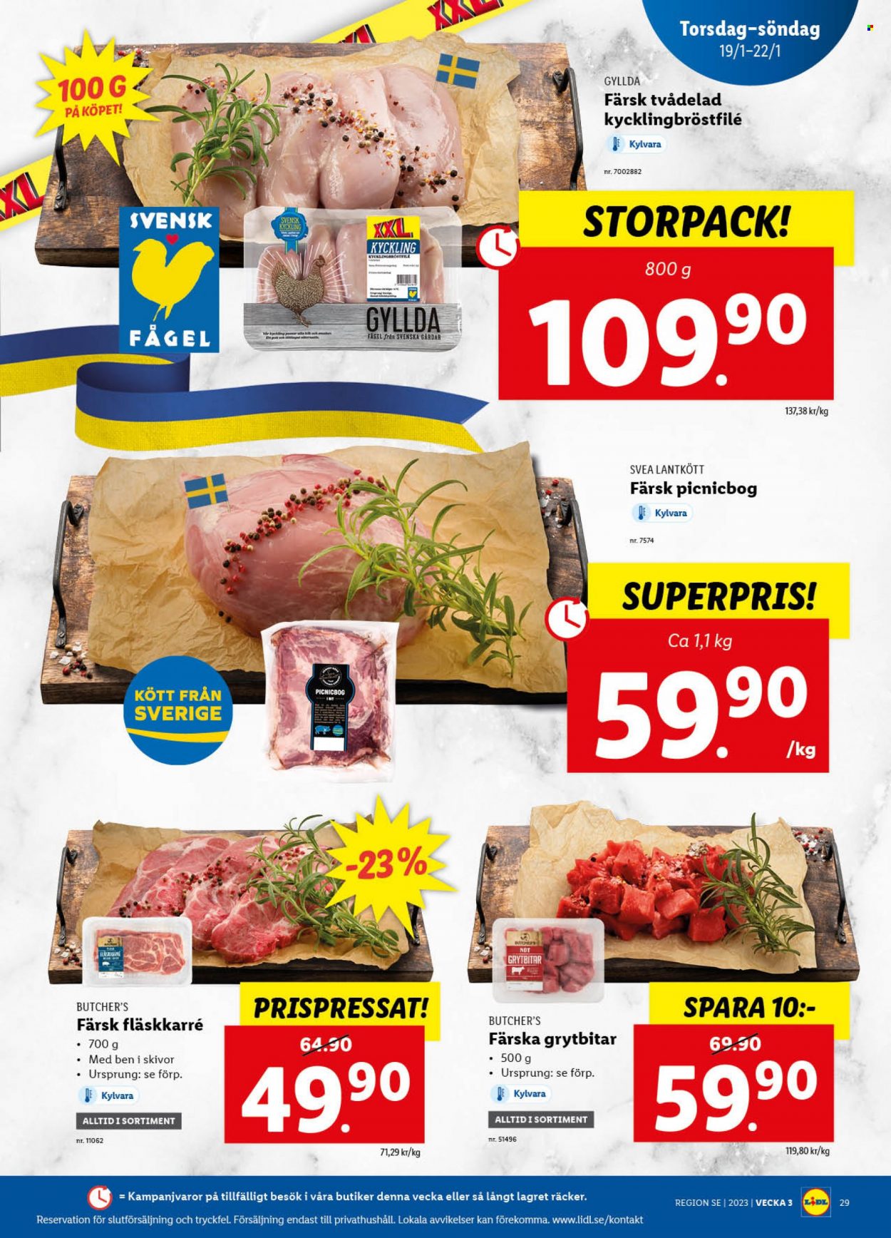Lidl reklamblad - 16/1 2023 - 22/1 2023. Sida 29