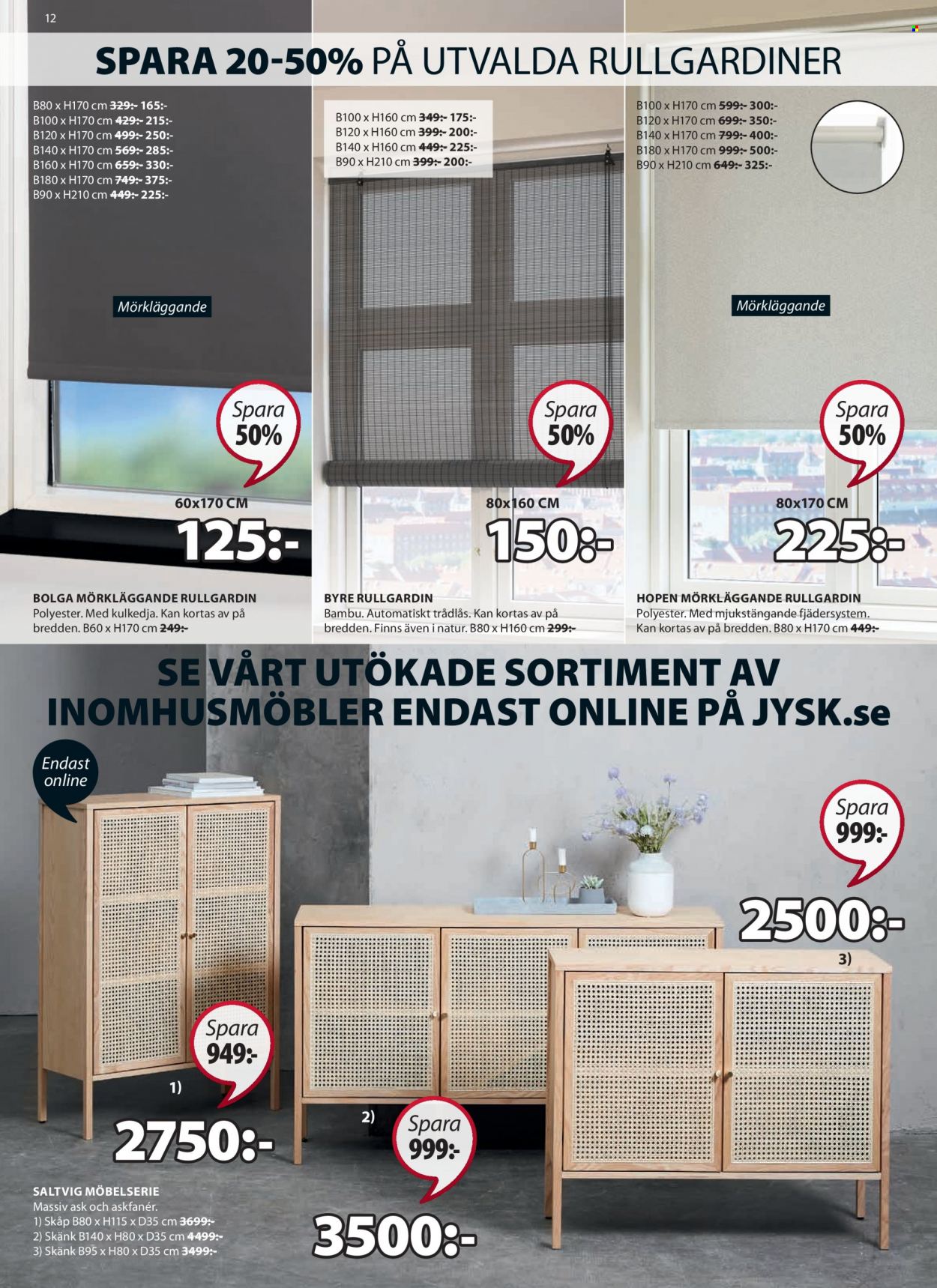 JYSK reklamblad - 9/1 2023 - 22/1 2023. Sida 12