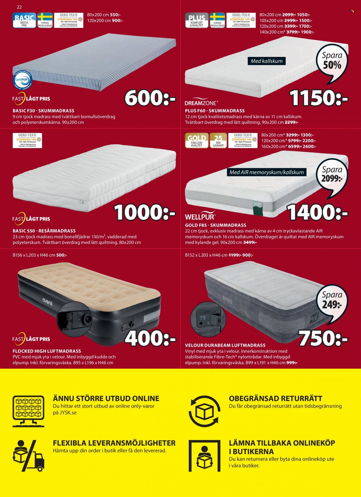 JYSK reklamblad - 9/1 2023 - 22/1 2023. Sida 22