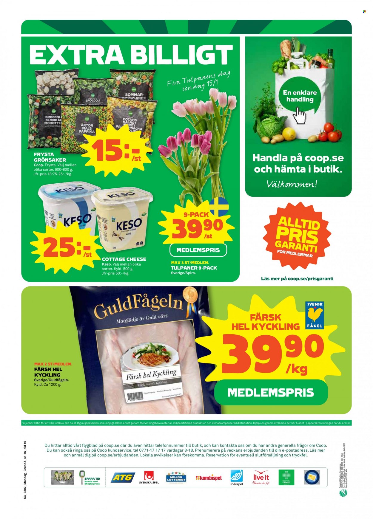 Coop reklamblad - 8/1 2023 - 8/1 2023. Sida 16