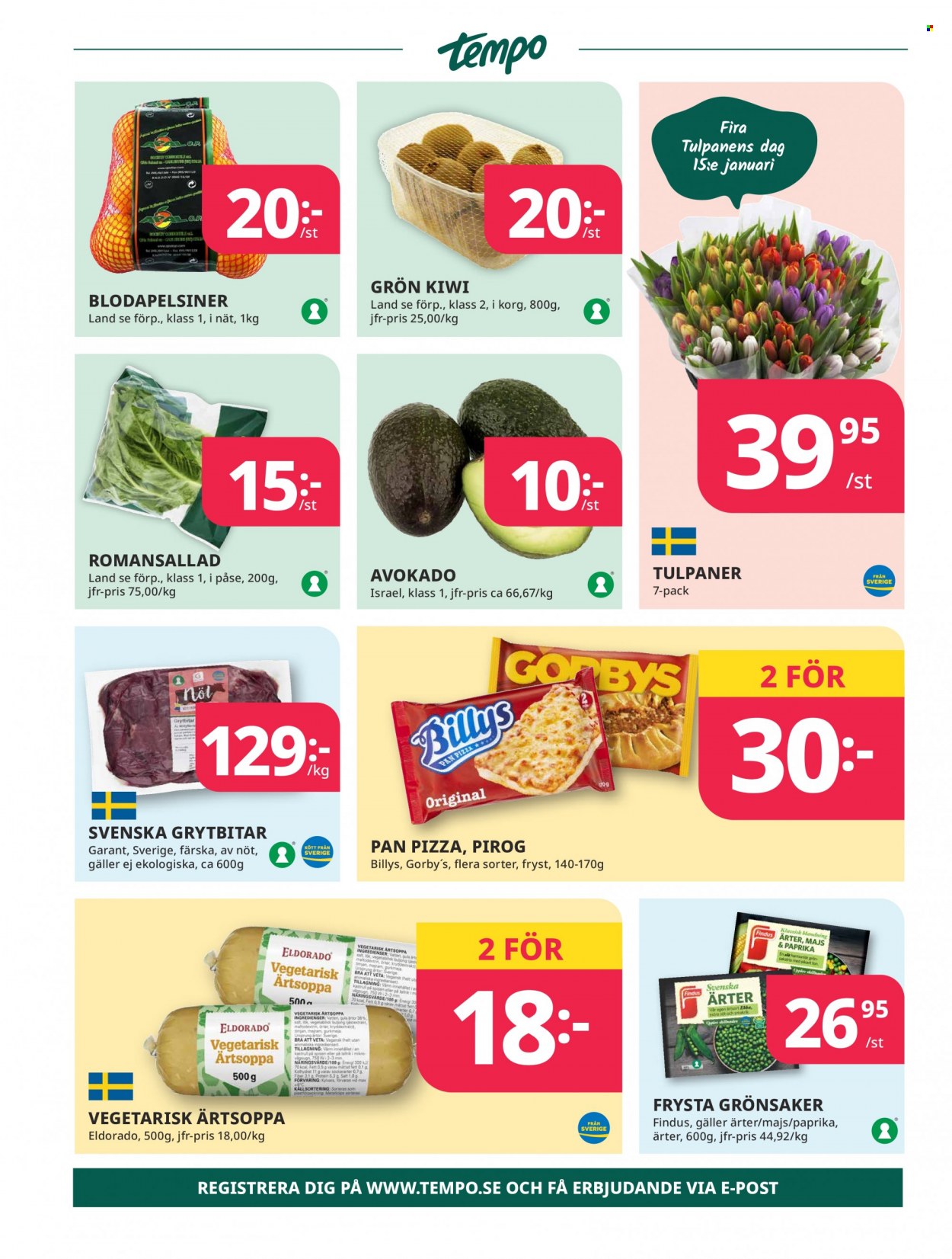 Tempo reklamblad - 9/1 2023 - 15/1 2023. Sida 4