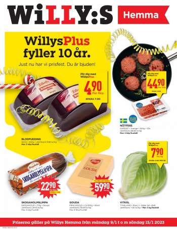 Willys reklamblad - 9/1 2023 - 15/1 2023.