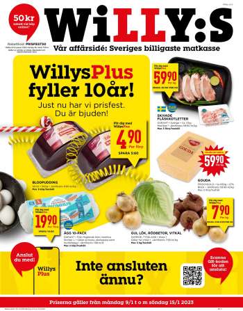 Willys reklamblad - 9/1 2023 - 15/1 2023.