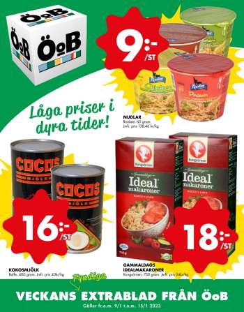ÖoB reklamblad - 9/1 2023 - 15/1 2023.