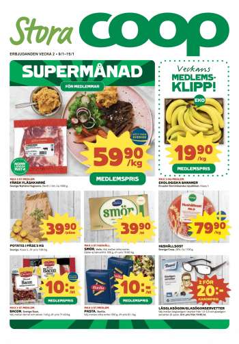 Stora Coop reklamblad - 9/1 2023 - 15/1 2023.