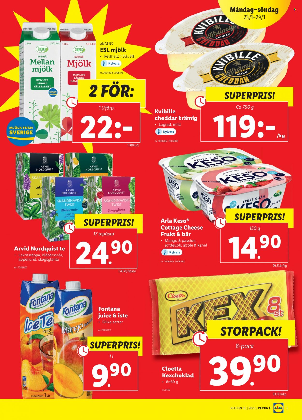 Lidl reklamblad - 23/1 2023 - 29/1 2023. Sida 5