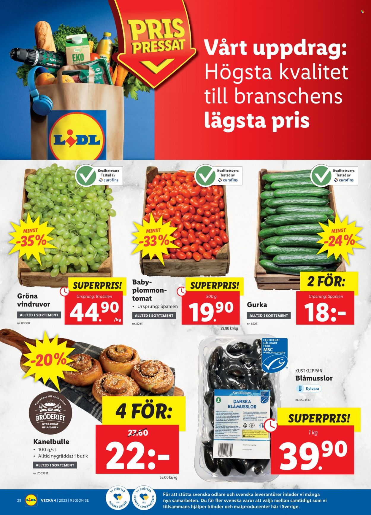 Lidl reklamblad - 23/1 2023 - 29/1 2023. Sida 29