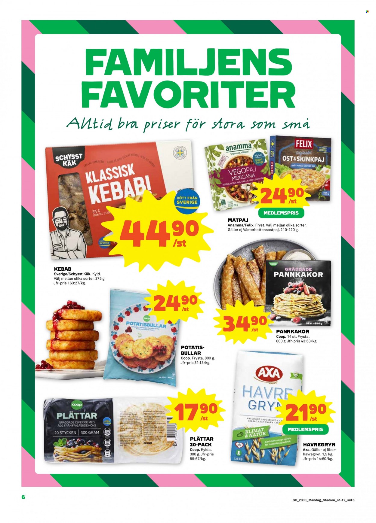 Coop reklamblad - 16/1 2023 - 22/1 2023. Sida 6
