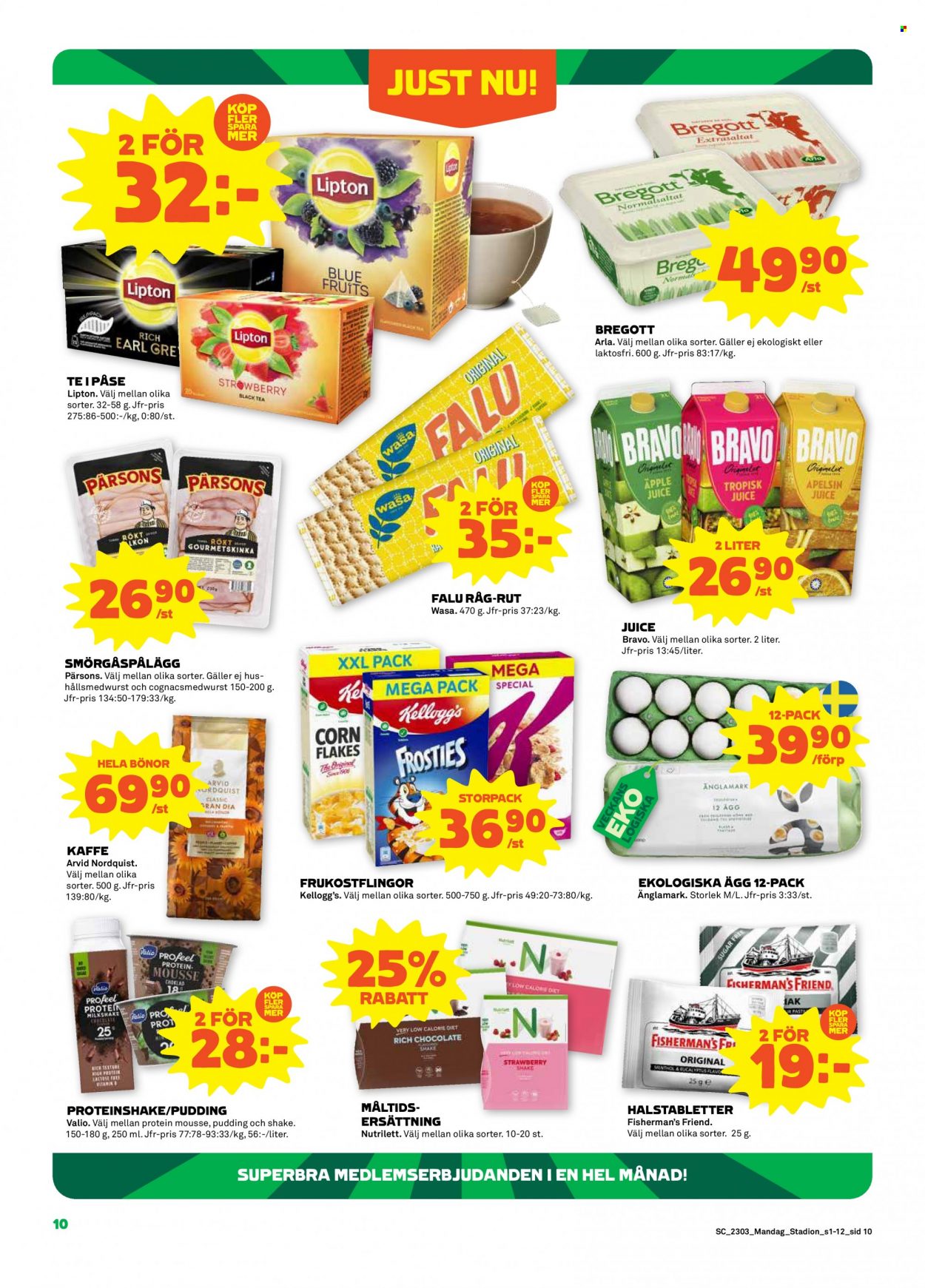 Coop reklamblad - 16/1 2023 - 22/1 2023. Sida 10