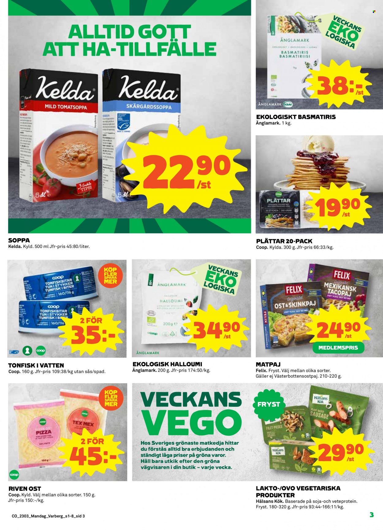Coop reklamblad - 16/1 2023 - 22/1 2023. Sida 3