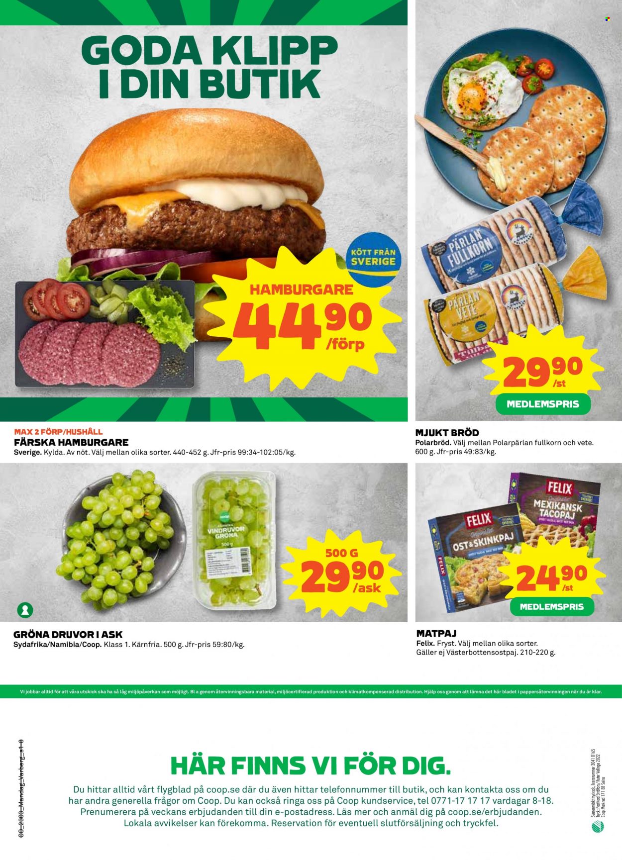 Coop reklamblad - 16/1 2023 - 22/1 2023. Sida 8