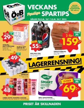 ÖoB reklamblad - 18/1 2023 - 24/1 2023.