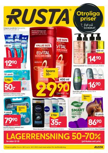 Rusta reklamblad - 18/1 2023 - 24/1 2023.