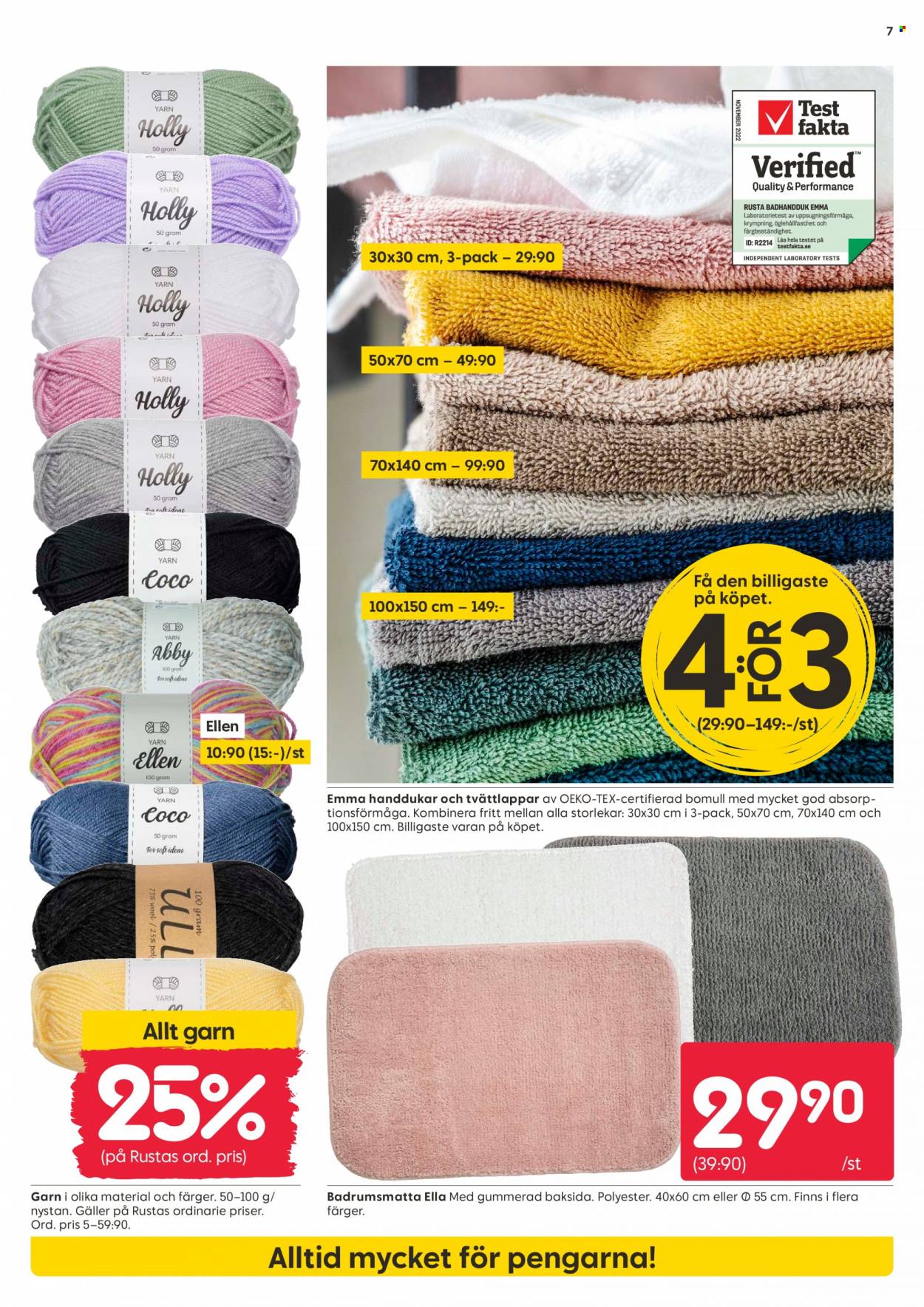 Rusta reklamblad - 18/1 2023 - 24/1 2023. Sida 7