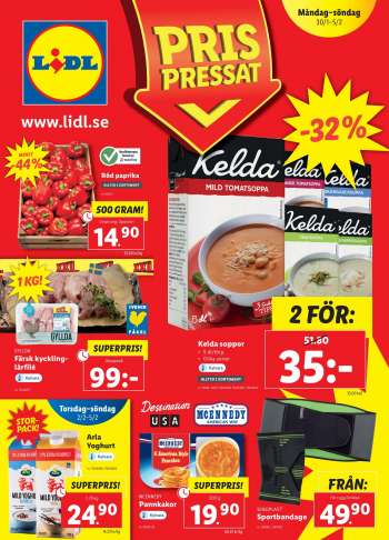 Lidl reklamblad - 30/1 2023 - 5/2 2023.