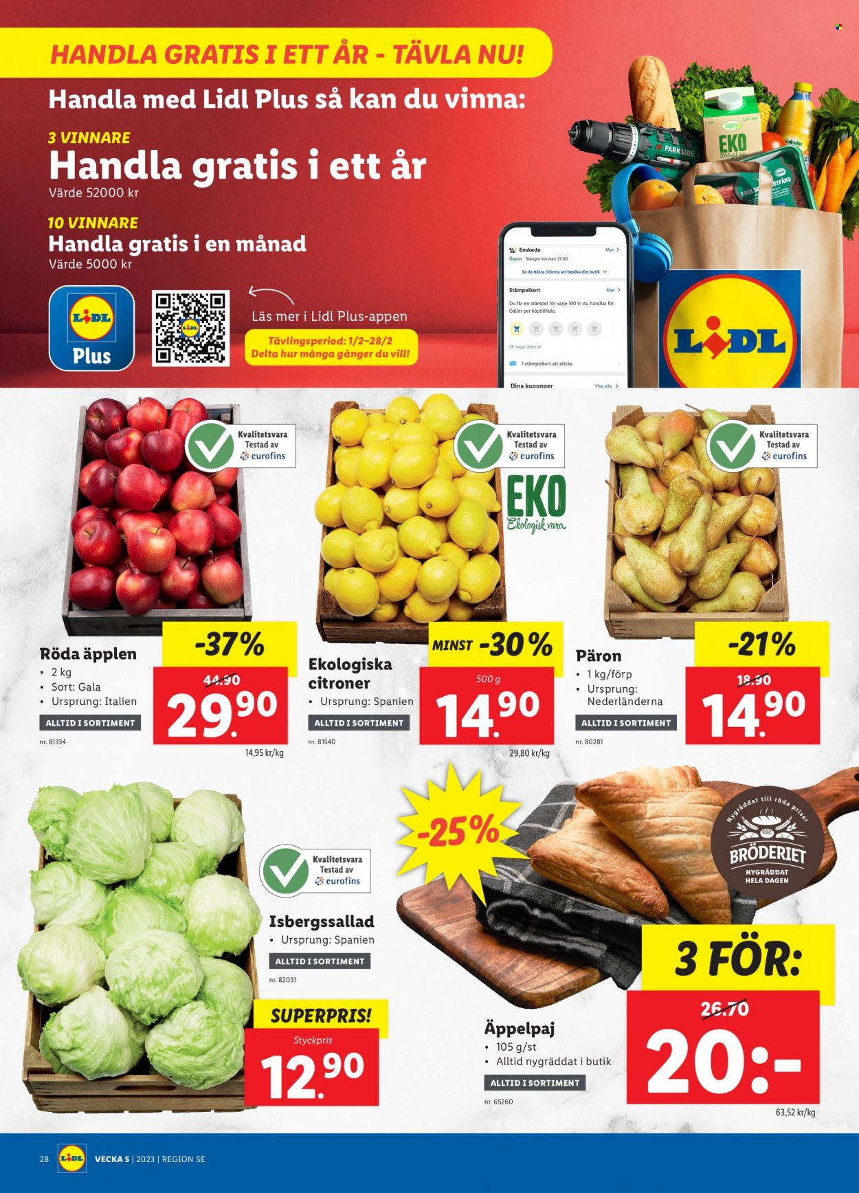 Lidl reklamblad - 30/1 2023 - 5/2 2023. Sida 30