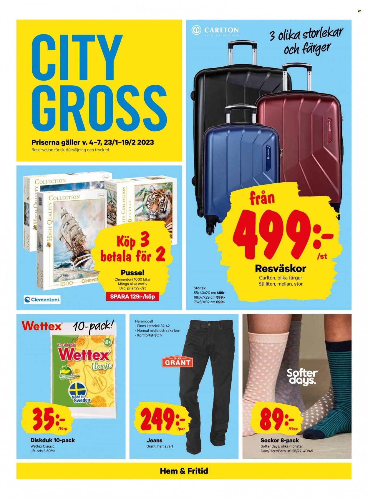City Gross reklamblad - 23/1 2023 - 29/1 2023. Sida 12