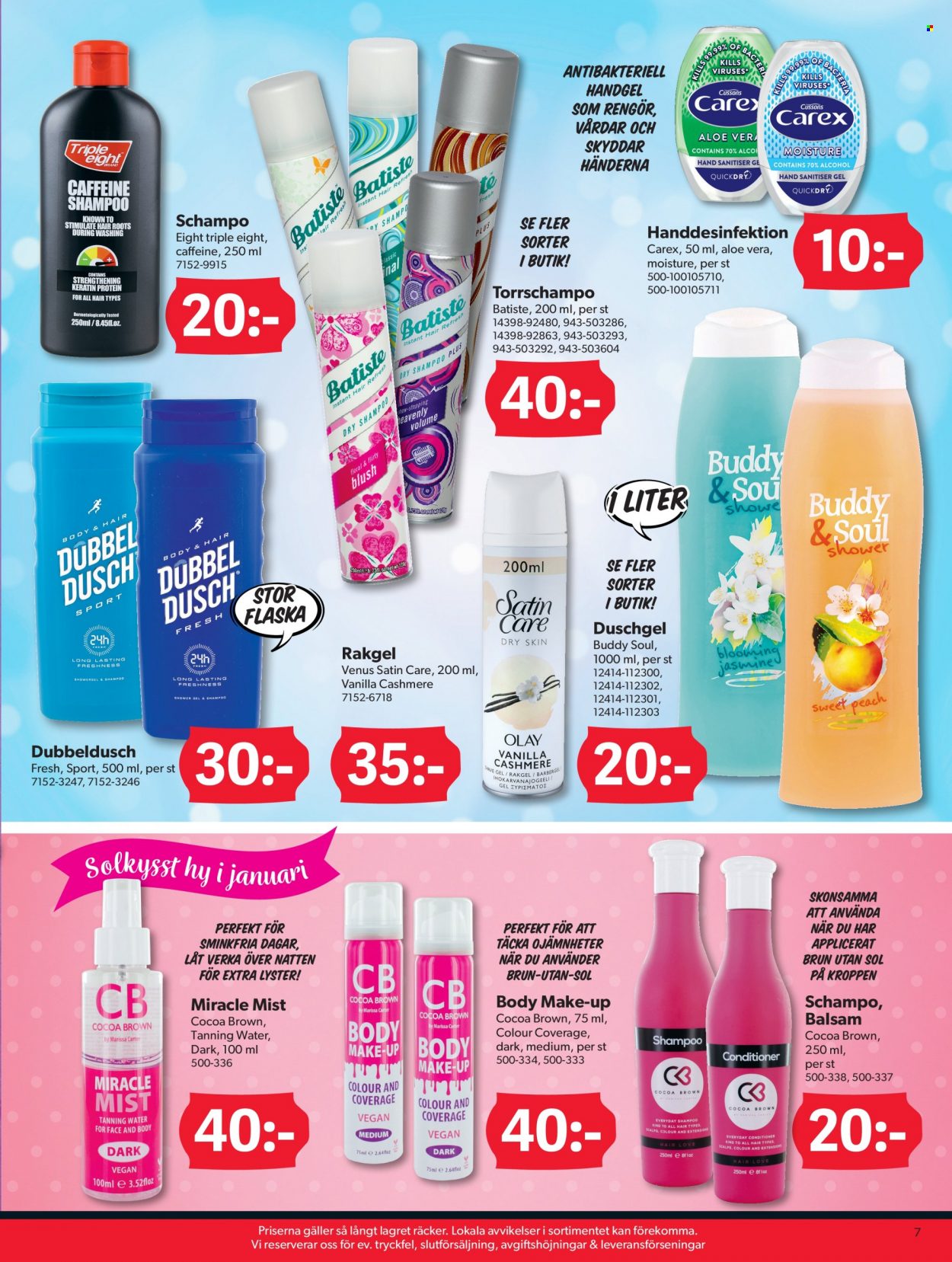 DollarStore reklamblad. Sida 7