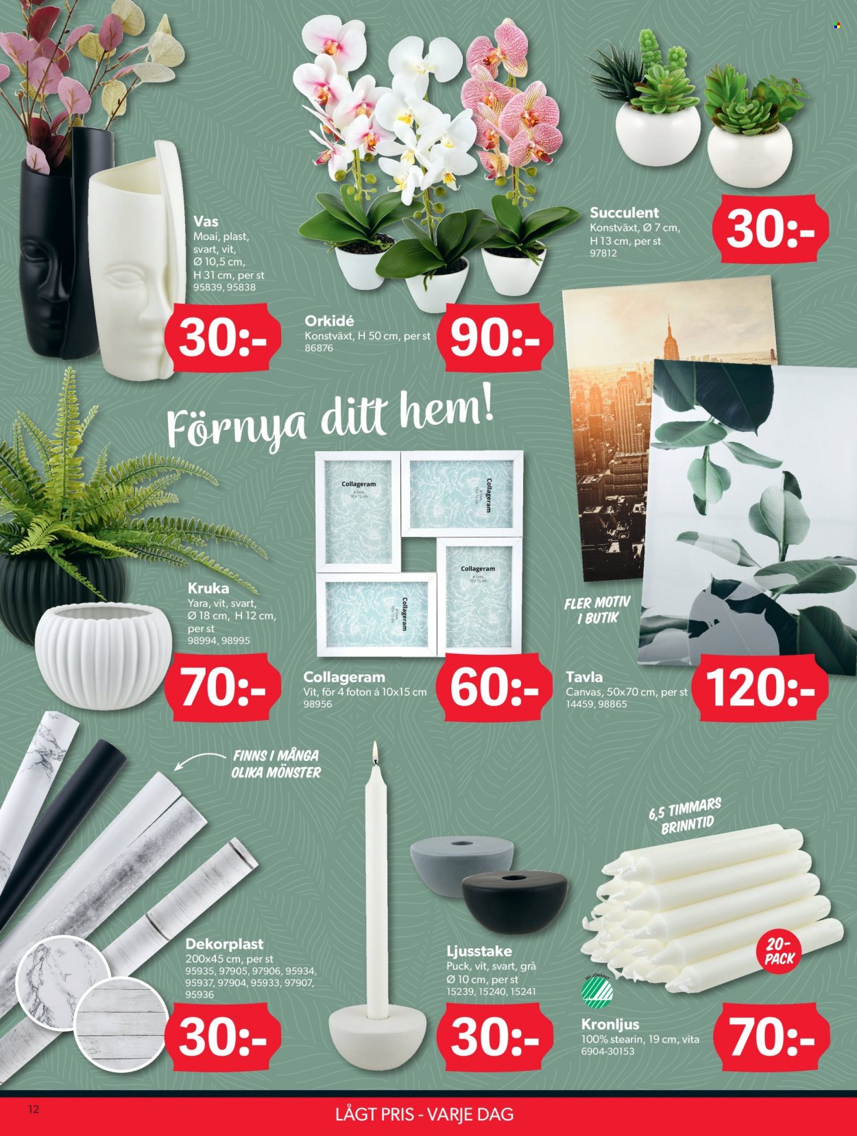 DollarStore reklamblad. Sida 12