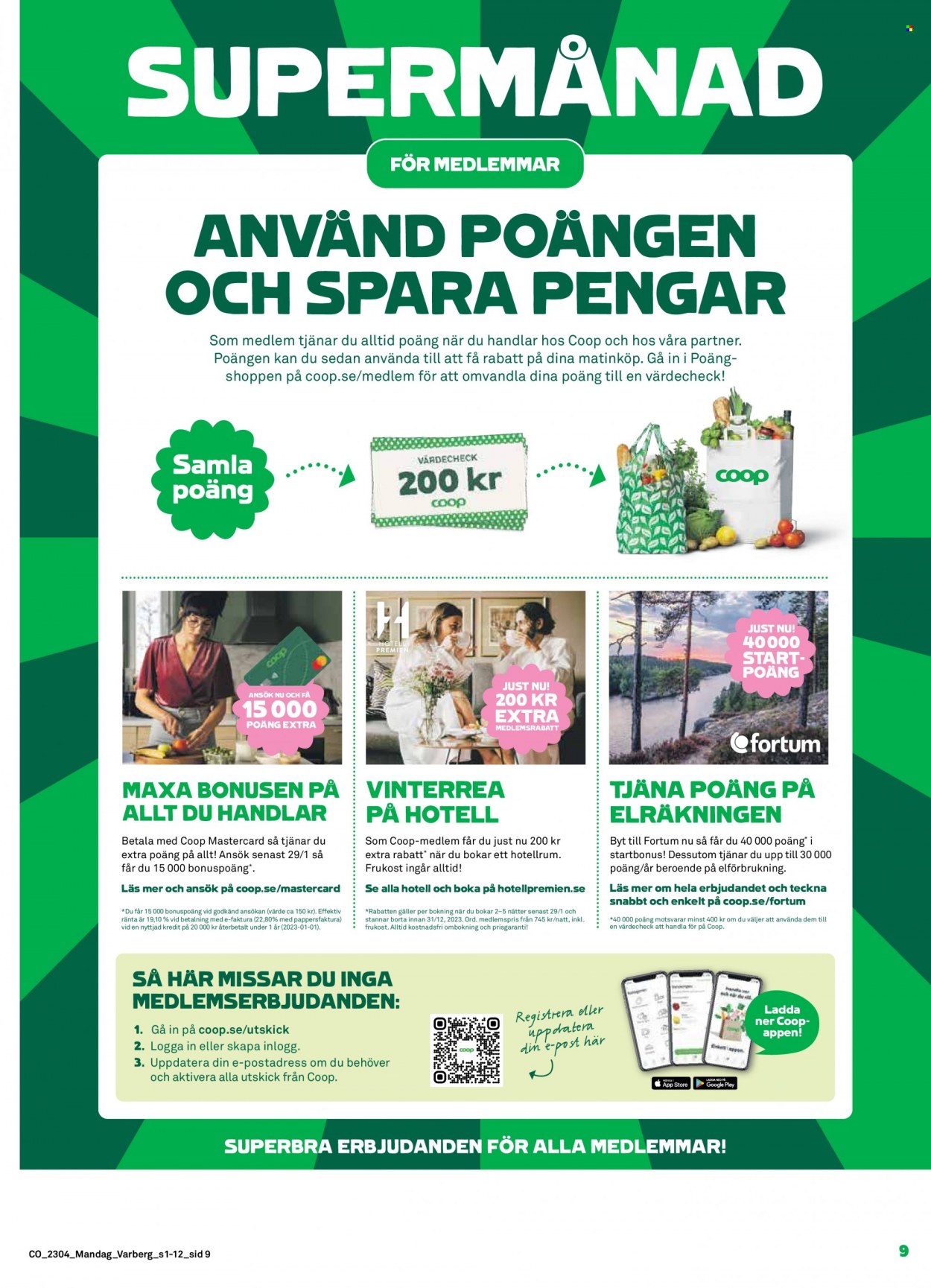 Coop reklamblad - 23/1 2023 - 29/1 2023. Sida 9