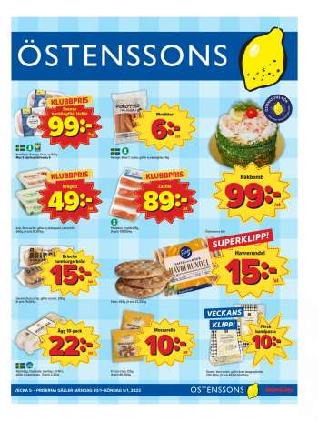 Östenssons reklamblad - 30/1 2023 - 5/2 2023.
