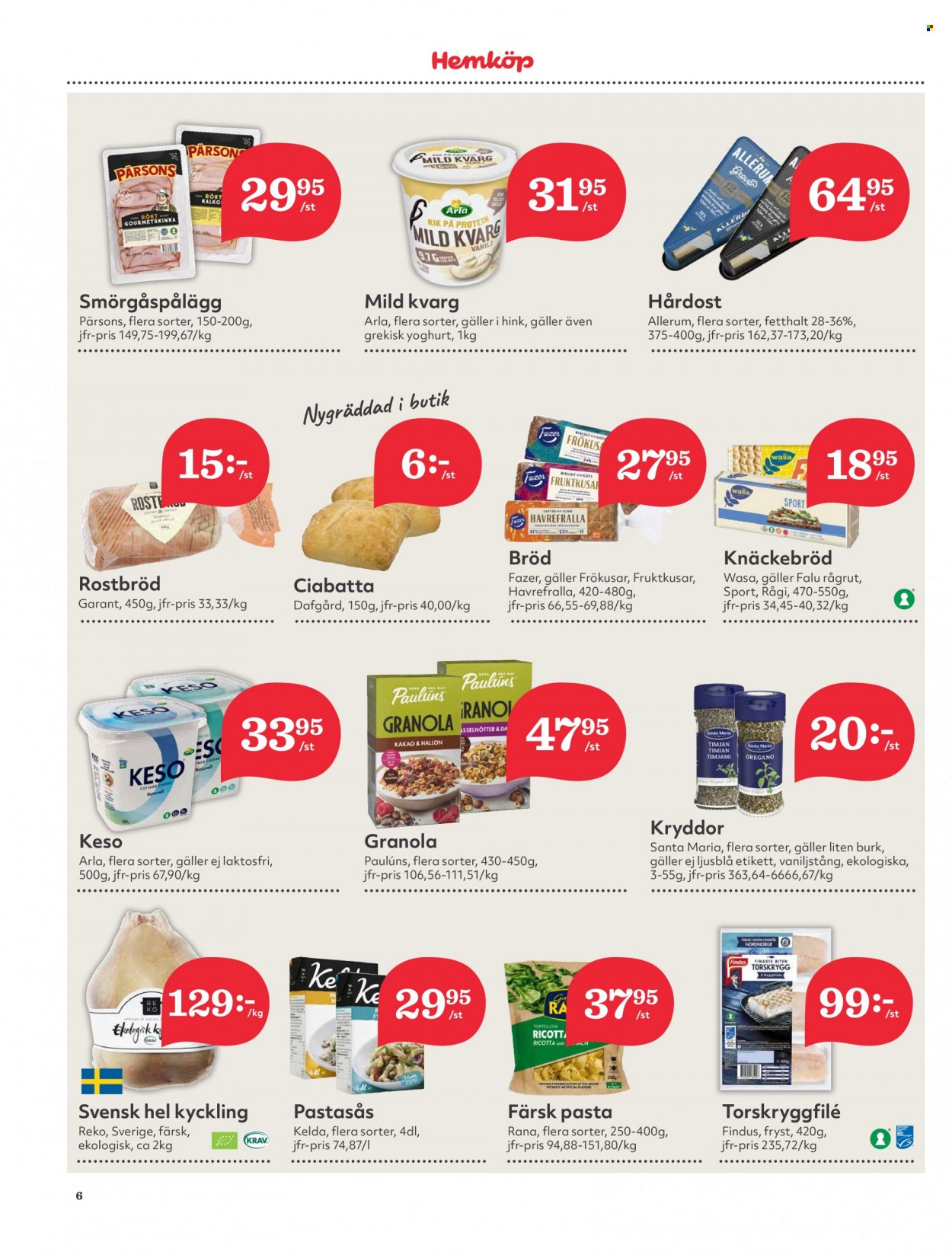 Hemköp reklamblad - 30/1 2023 - 5/2 2023. Sida 6