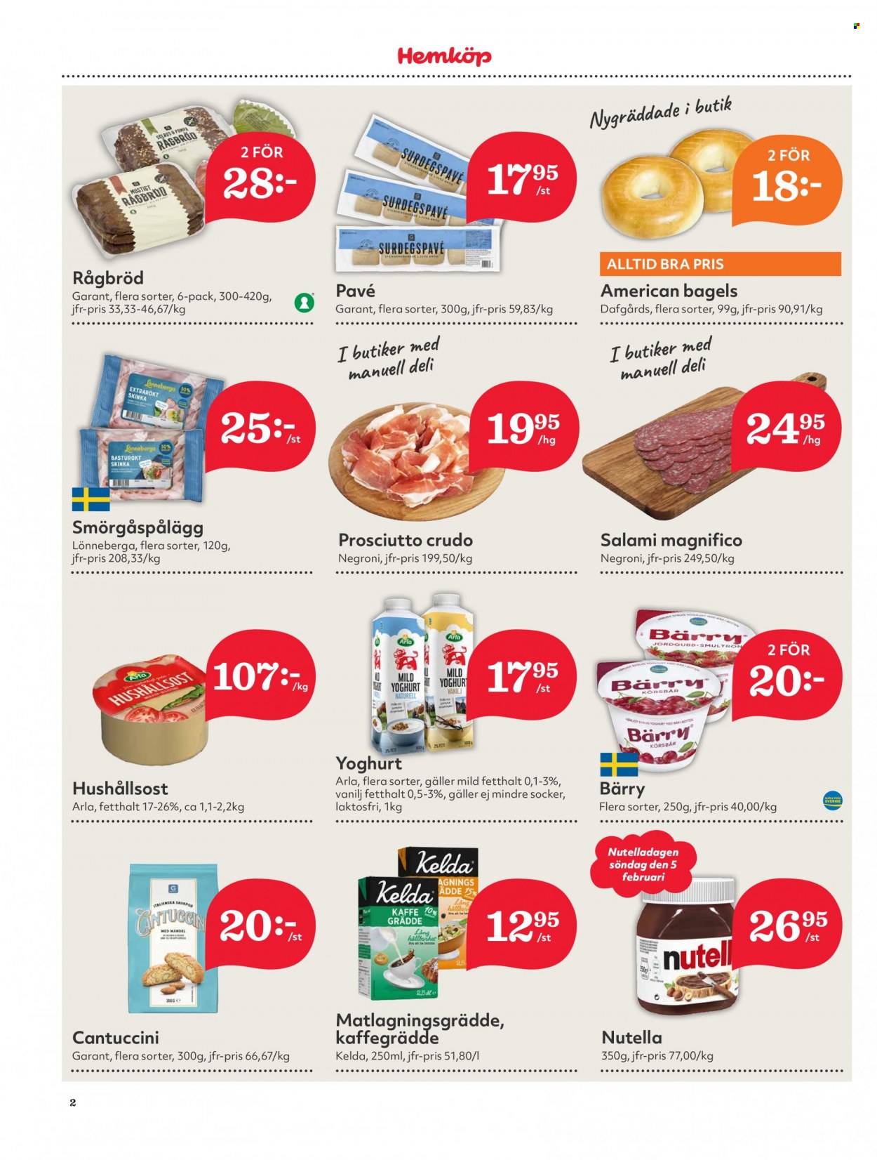 Hemköp reklamblad - 30/1 2023 - 5/2 2023. Sida 2