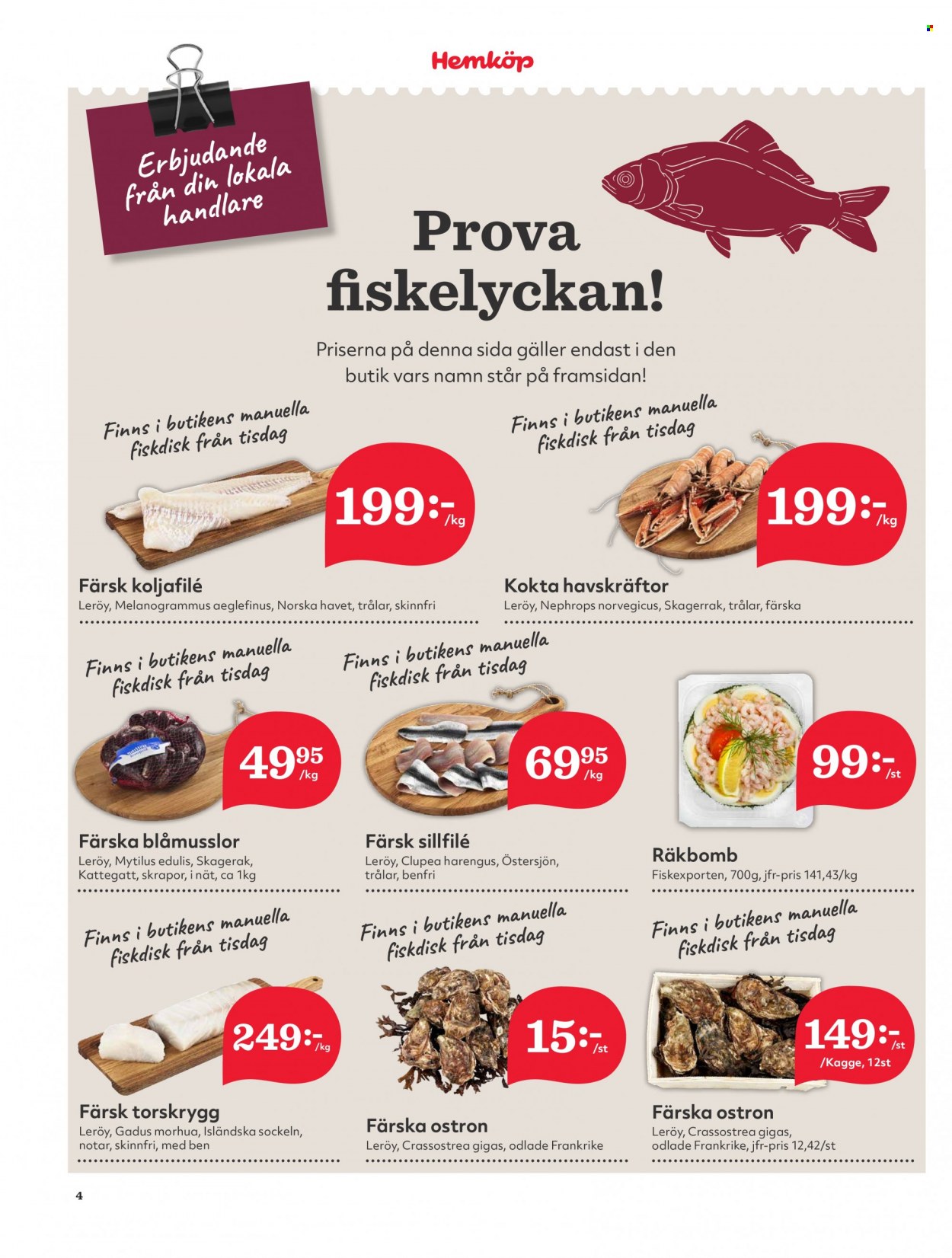Hemköp reklamblad - 30/1 2023 - 5/2 2023. Sida 4