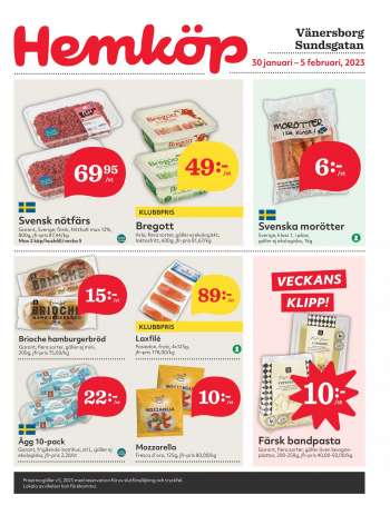 Hemköp reklamblad - 30/1 2023 - 5/2 2023.