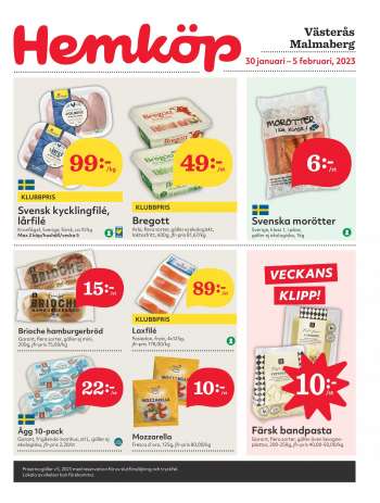 Hemköp reklamblad - 30/1 2023 - 5/2 2023.
