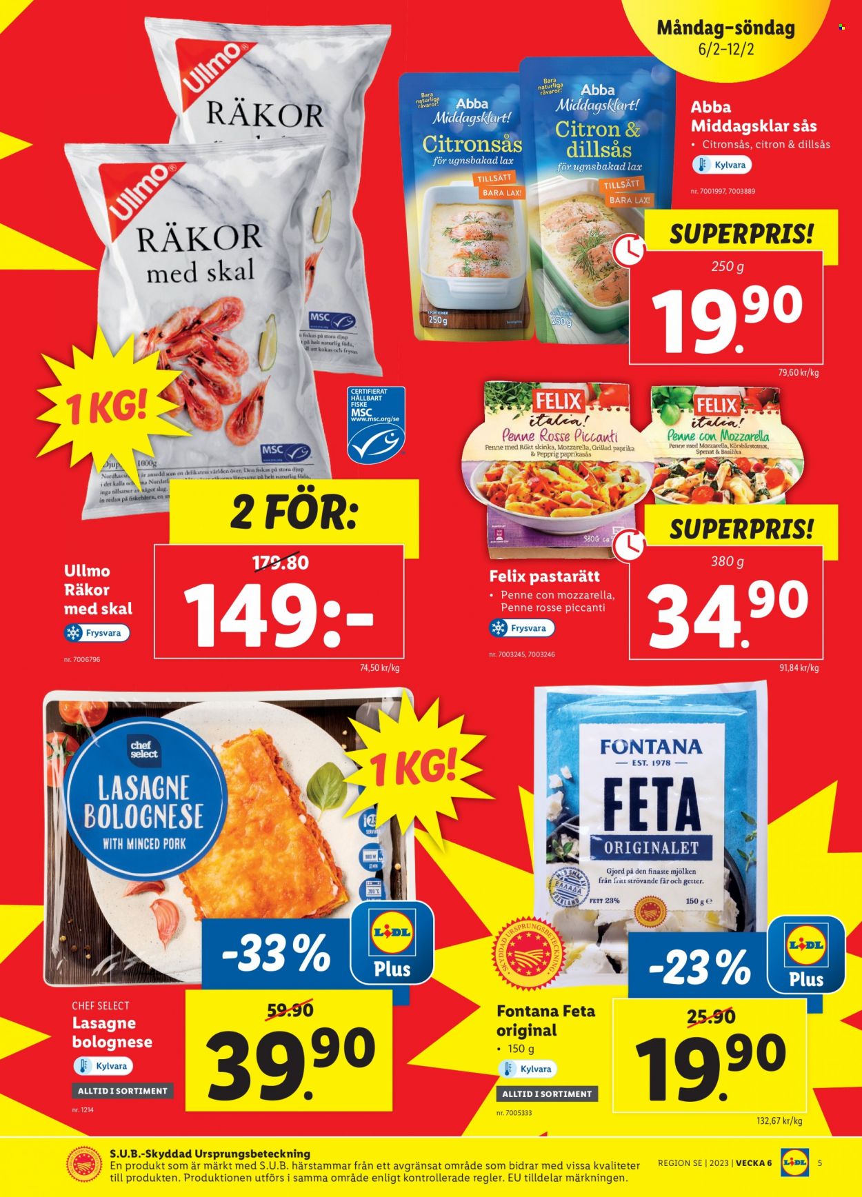 Lidl reklamblad - 6/2 2023 - 12/2 2023. Sida 5