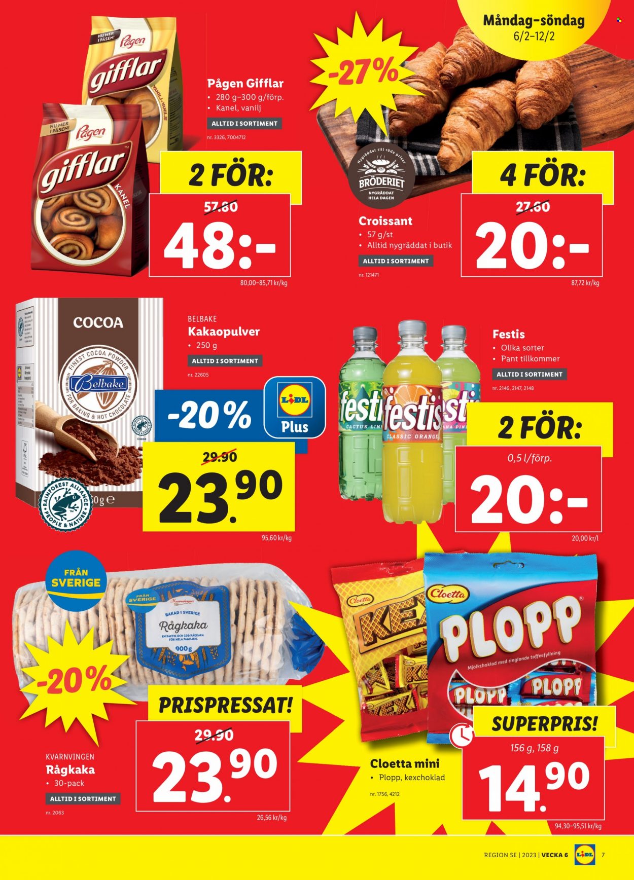 Lidl reklamblad - 6/2 2023 - 12/2 2023. Sida 7