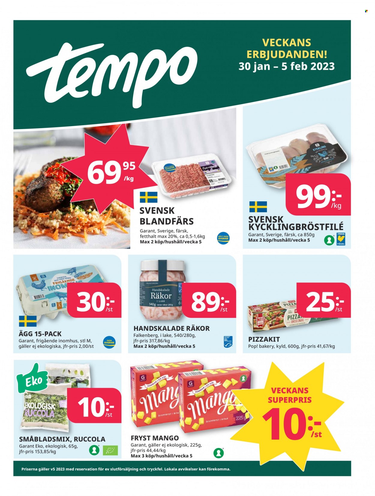 Tempo reklamblad - 30/1 2023 - 5/2 2023. Sida 1
