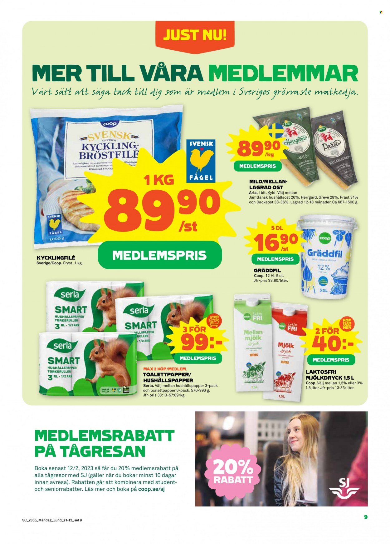 Stora Coop reklamblad - 30/1 2023 - 5/2 2023. Sida 9