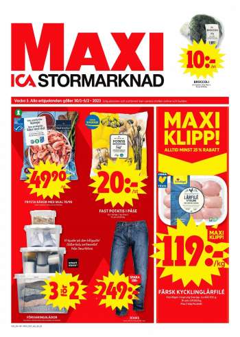 ICA reklamblad - 30/1 2023 - 5/2 2023.