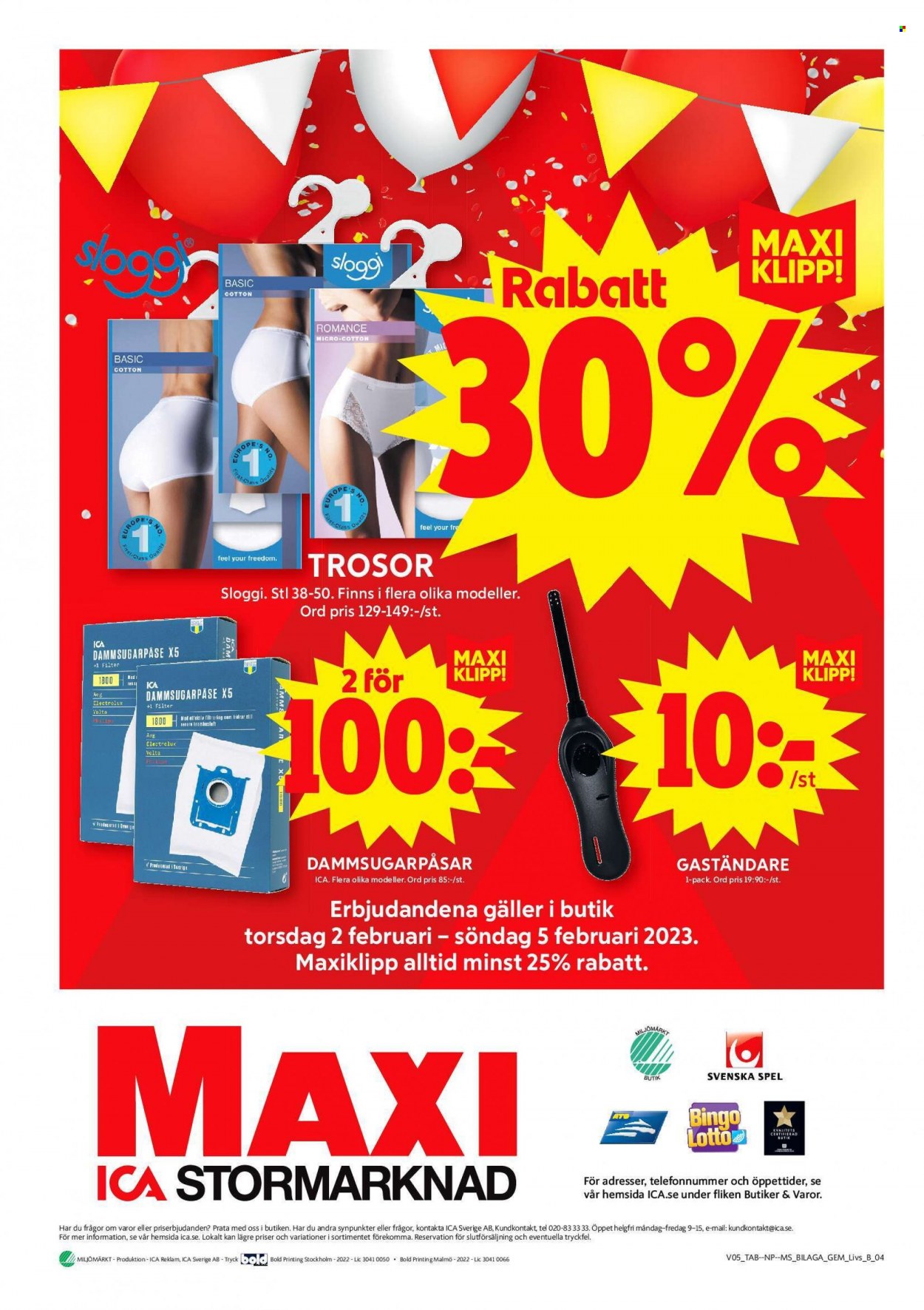 ICA reklamblad - 30/1 2023 - 5/2 2023. Sida 18