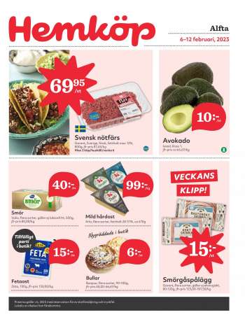 Hemköp reklamblad - 6/2 2023 - 12/2 2023.