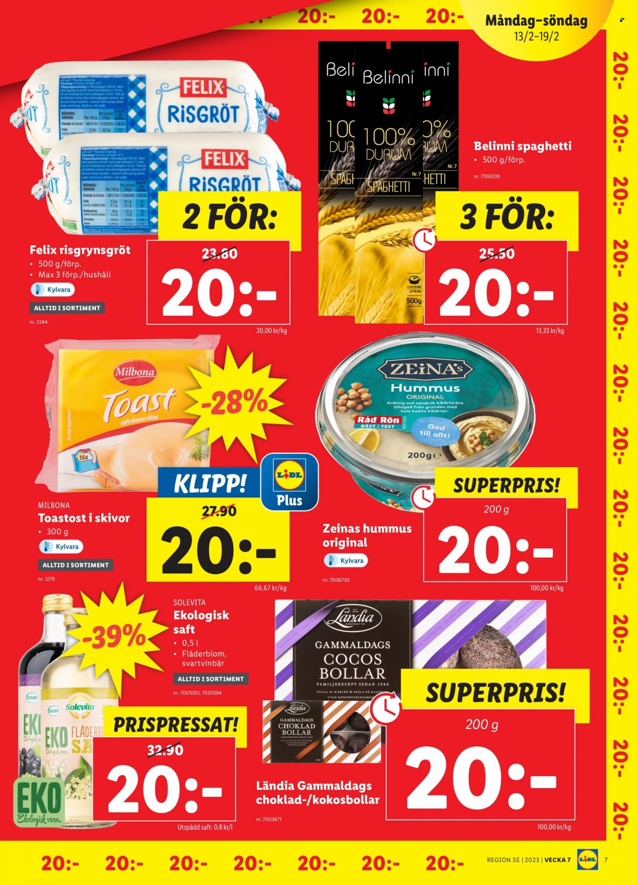 Lidl reklamblad - 13/2 2023 - 19/2 2023. Sida 7