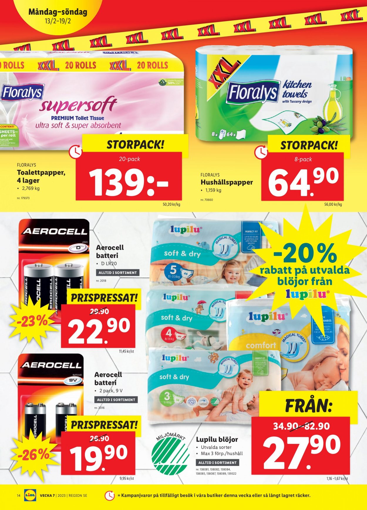 Lidl reklamblad - 13/2 2023 - 19/2 2023. Sida 16