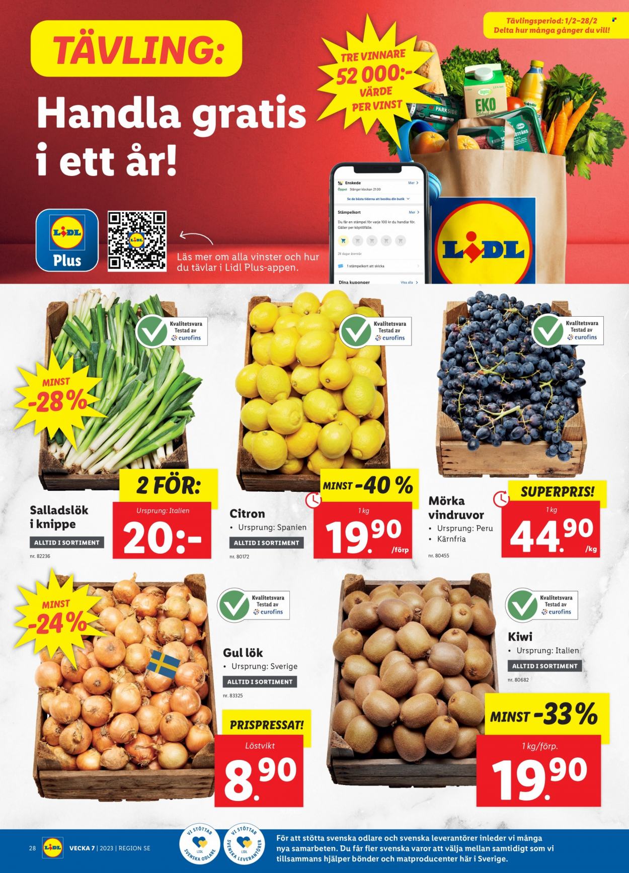 Lidl reklamblad - 13/2 2023 - 19/2 2023. Sida 30